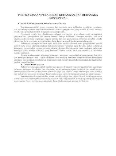 Perekayasaan Pelaporan Keuangan Doc Document